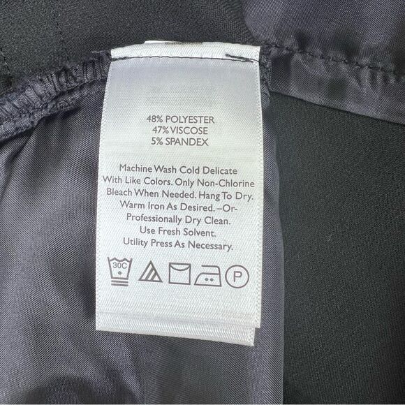 Eddie Bauer WW CURVY TRAVEL PANT BLACK Size 24W - Picture 9 of 12